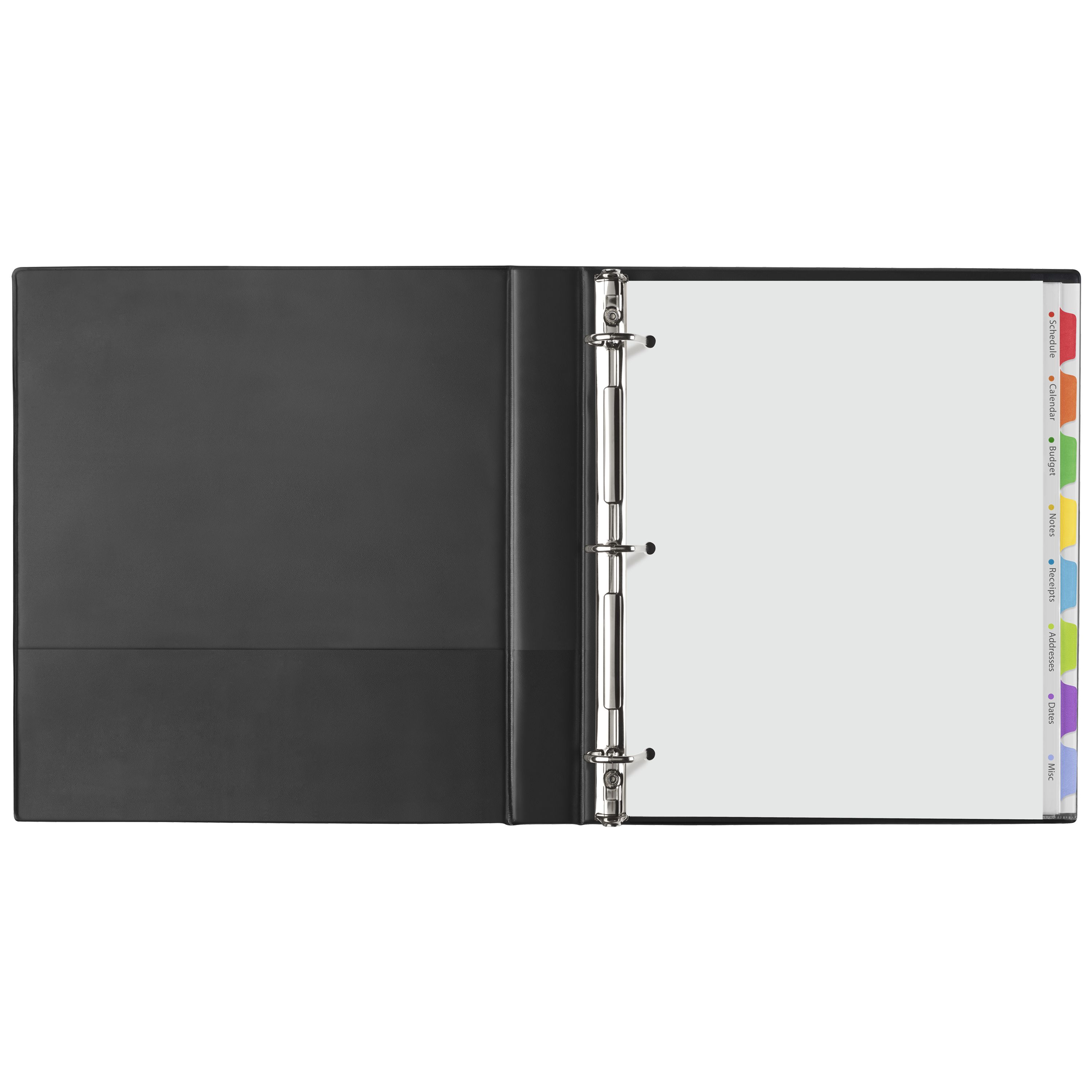 Avery Clear Easy View Durable Plastic Dividers Multicolor (16741